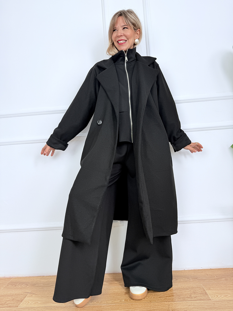 Dapper Flapper Coat 301025 Black 1
