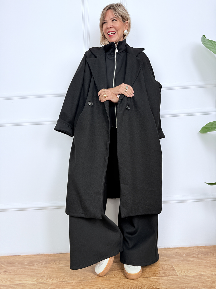 Dapper Flapper Coat 301025 Black 2