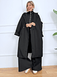 Dapper Flapper Coat 301025 Black - thumbnail 2