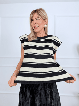 Casual Craving Vest 188-1 Black