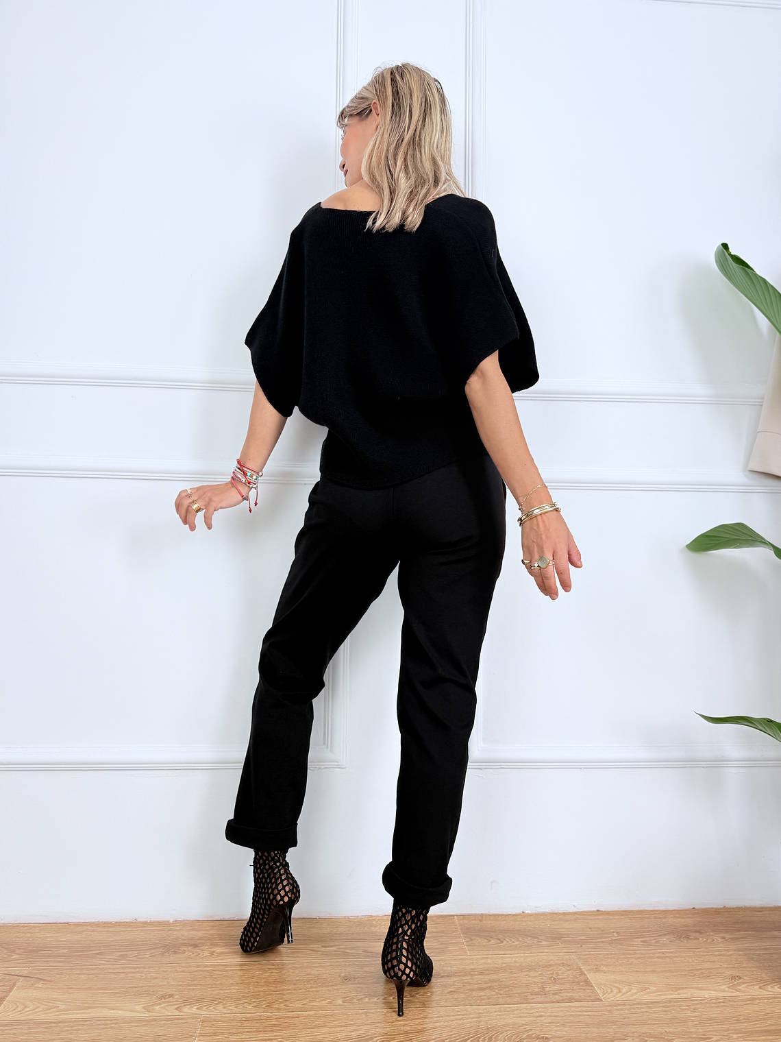 Glam Empire Pants 2061 Black 3