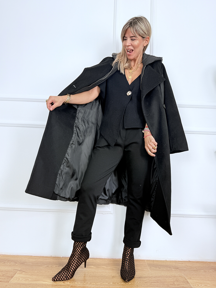 Last Night Coat TR8805 Black 3