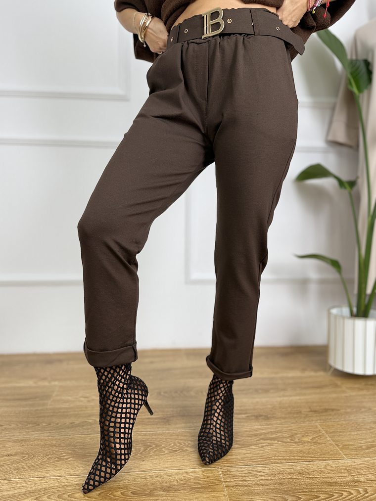 Glam Empire Pants 2061 Choco 4