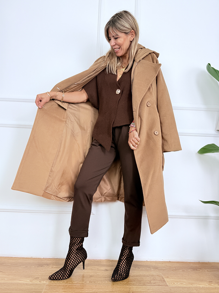 Last Night Coat TR8805 Camel 3