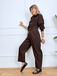 Lukas Jumpsuit 5263 Choco - thumbnail 2