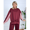 Cozy Collegiate Set 13075 Wine