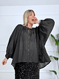 Elizabeth Shirt 6167 Black - thumbnail 1