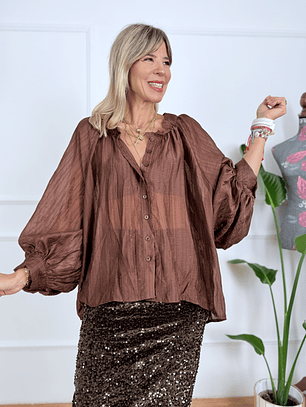 Elizabeth Shirt 6167 Choco