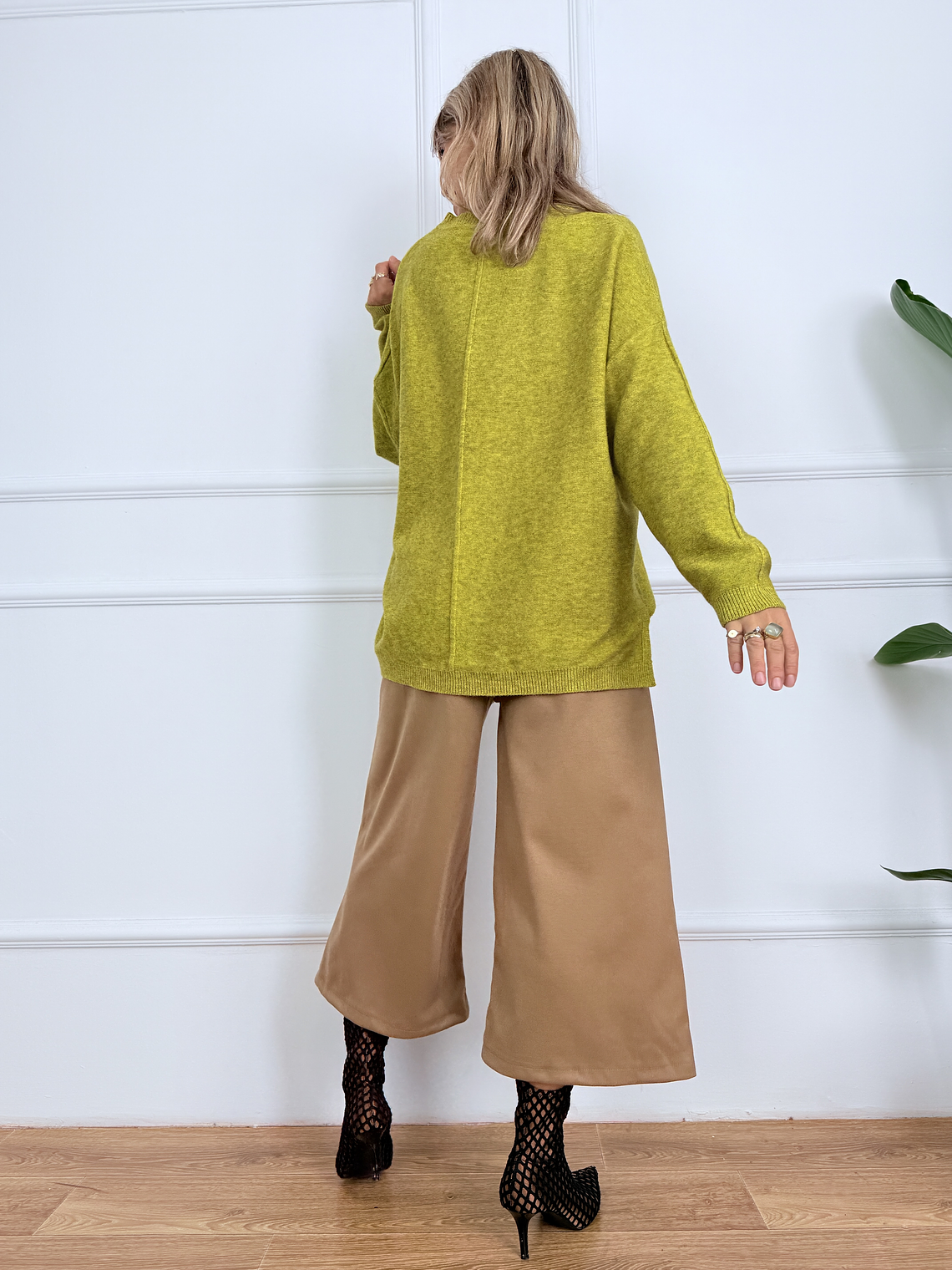 Esra Pants 18997 Camel 3