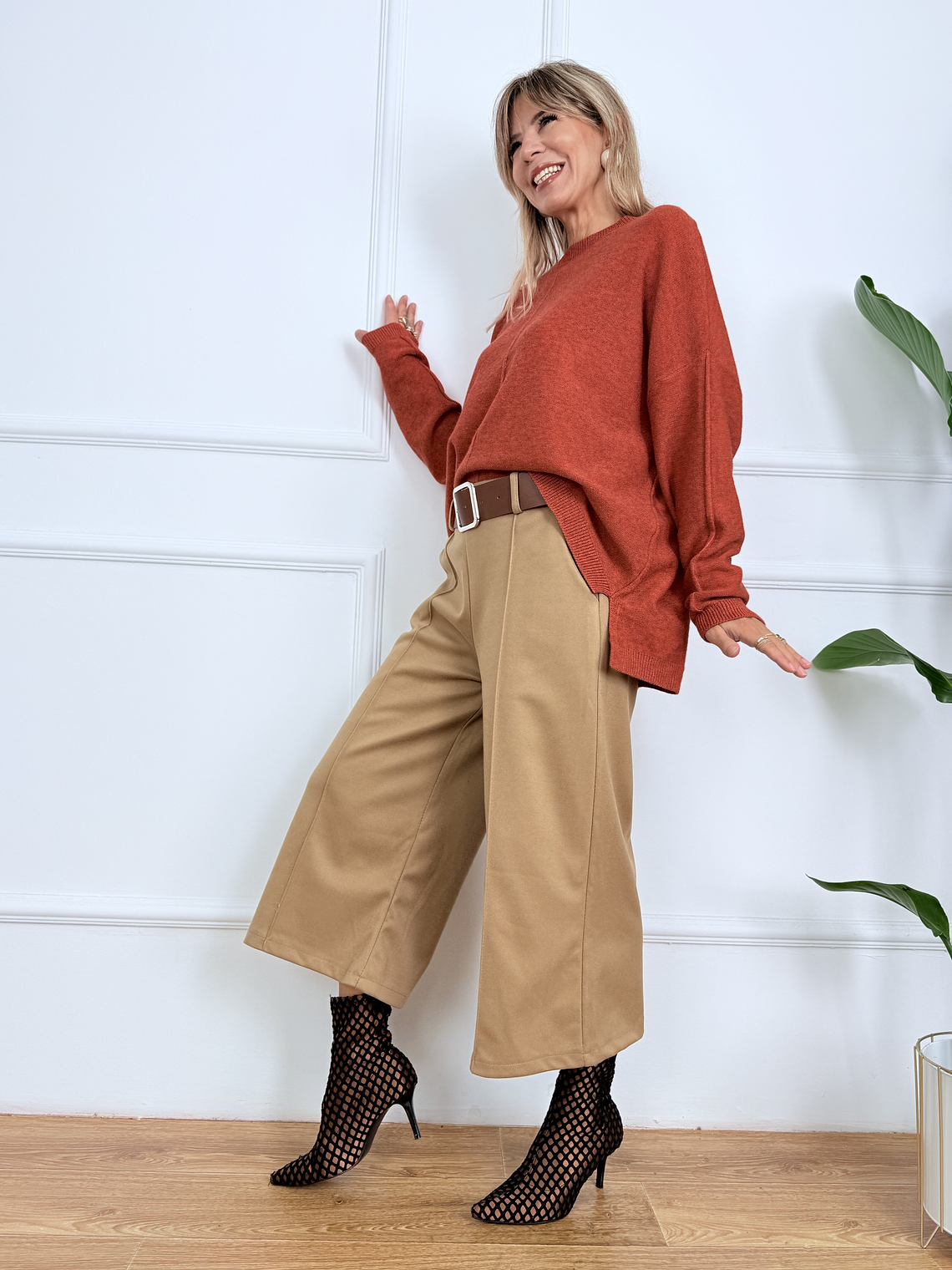 Berlin Sweater R187 Orange 3