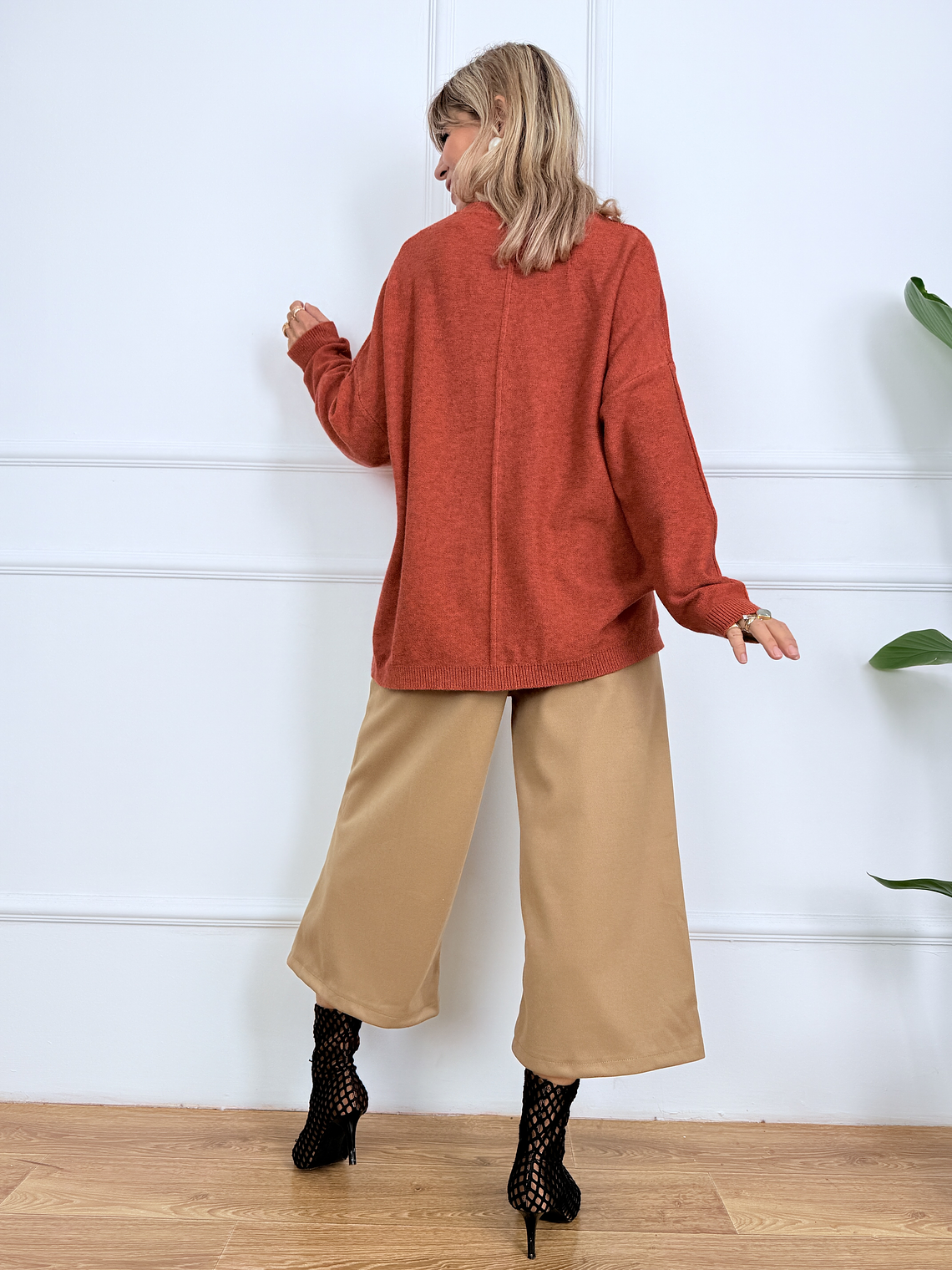 Berlin Sweater R187 Orange 4