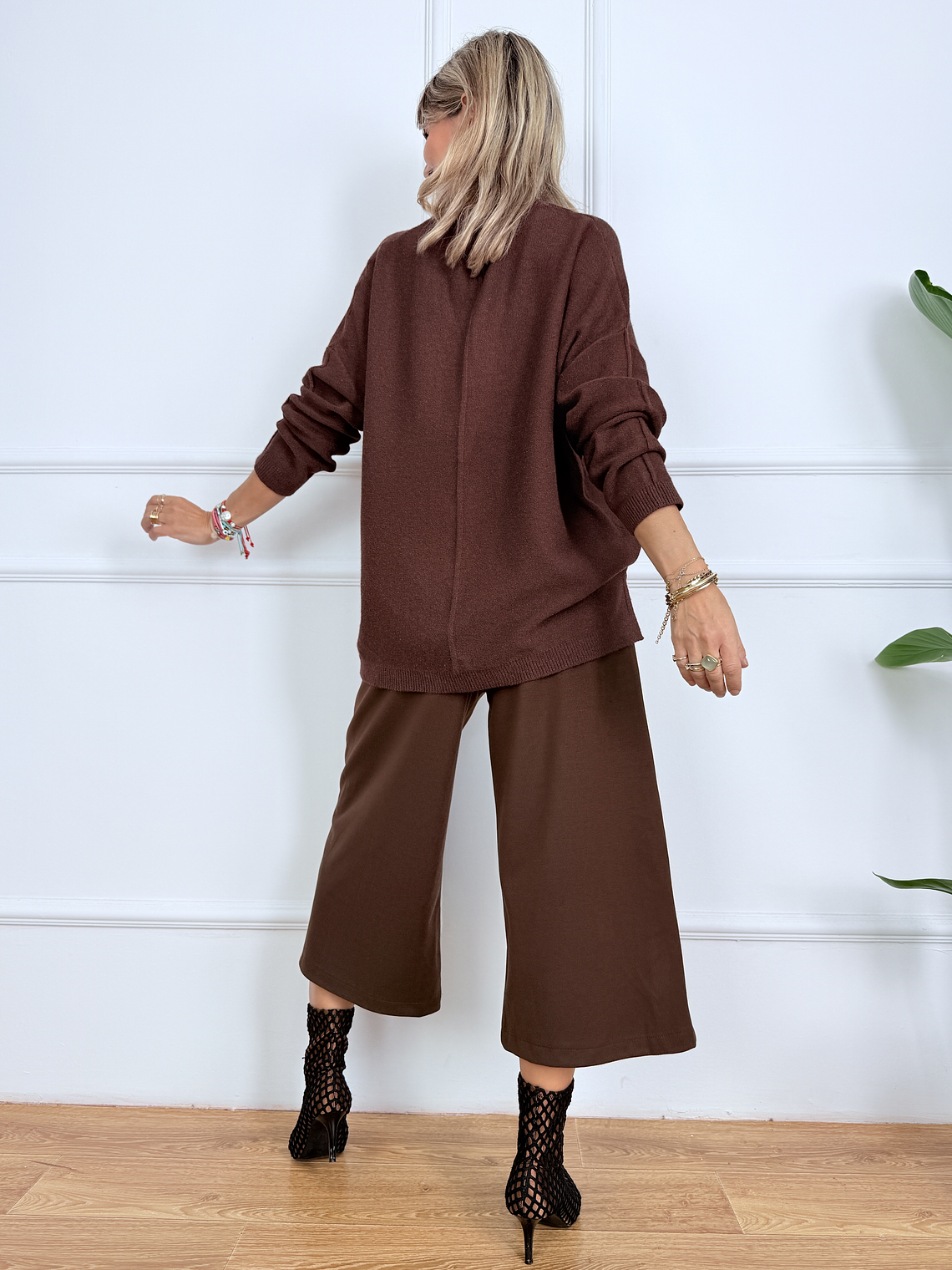 Esra Pants 18997 Choco 3