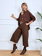 Esra Pants 18997 Choco - thumbnail 2