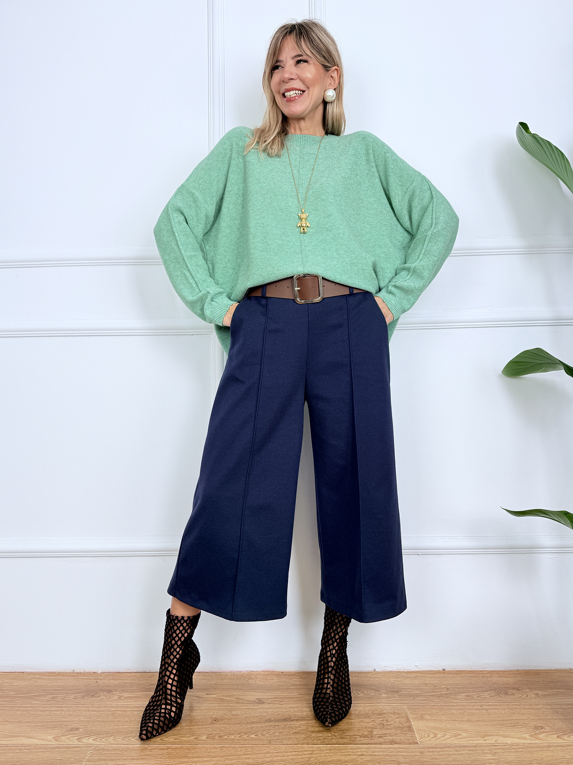 Esra Pants 18997 Delft Blue 1