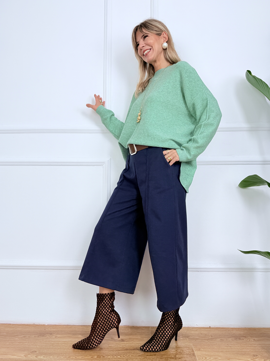 Esra Pants 18997 Delft Blue 2