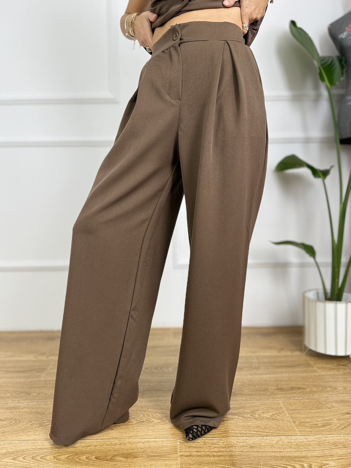 Style Sync Suit 42689 Brown 5