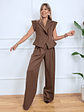 Style Sync Suit 42689 Brown - thumbnail 1
