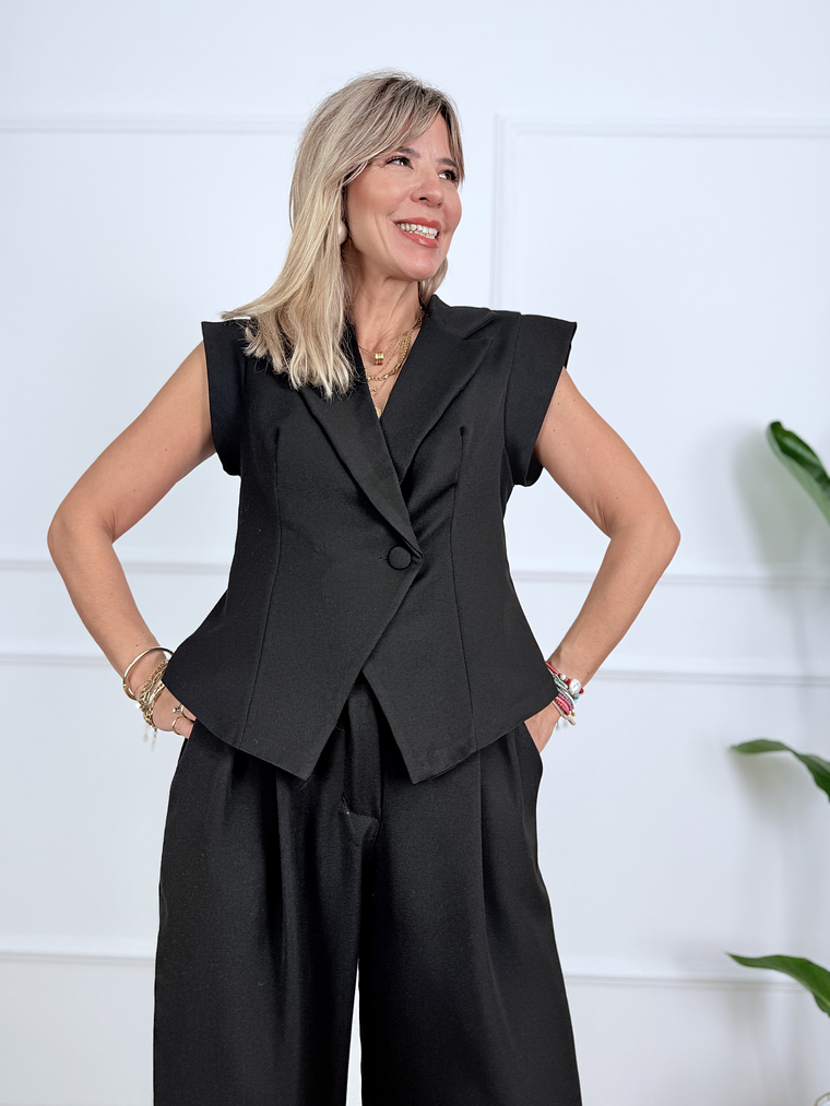 Style Sync Suit 42689 Black 4