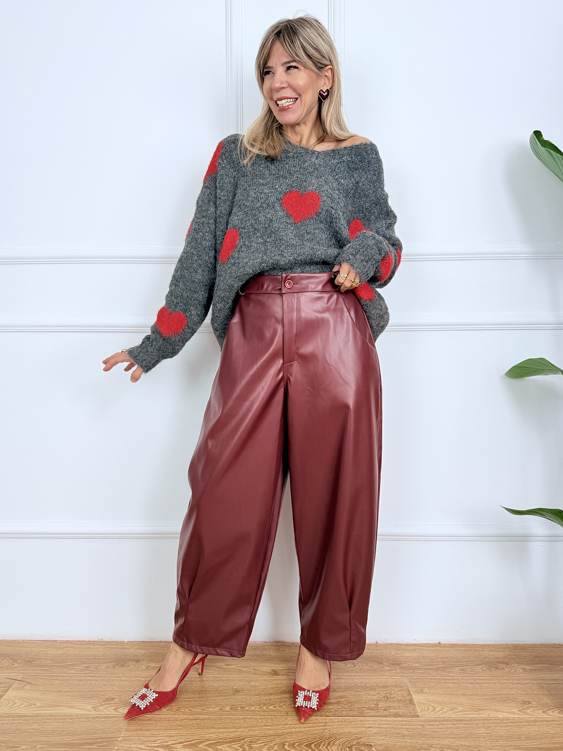 Heartly Sweater 7725 Charcoal 4