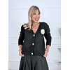 Gabrielle Cardigan Q068 Black