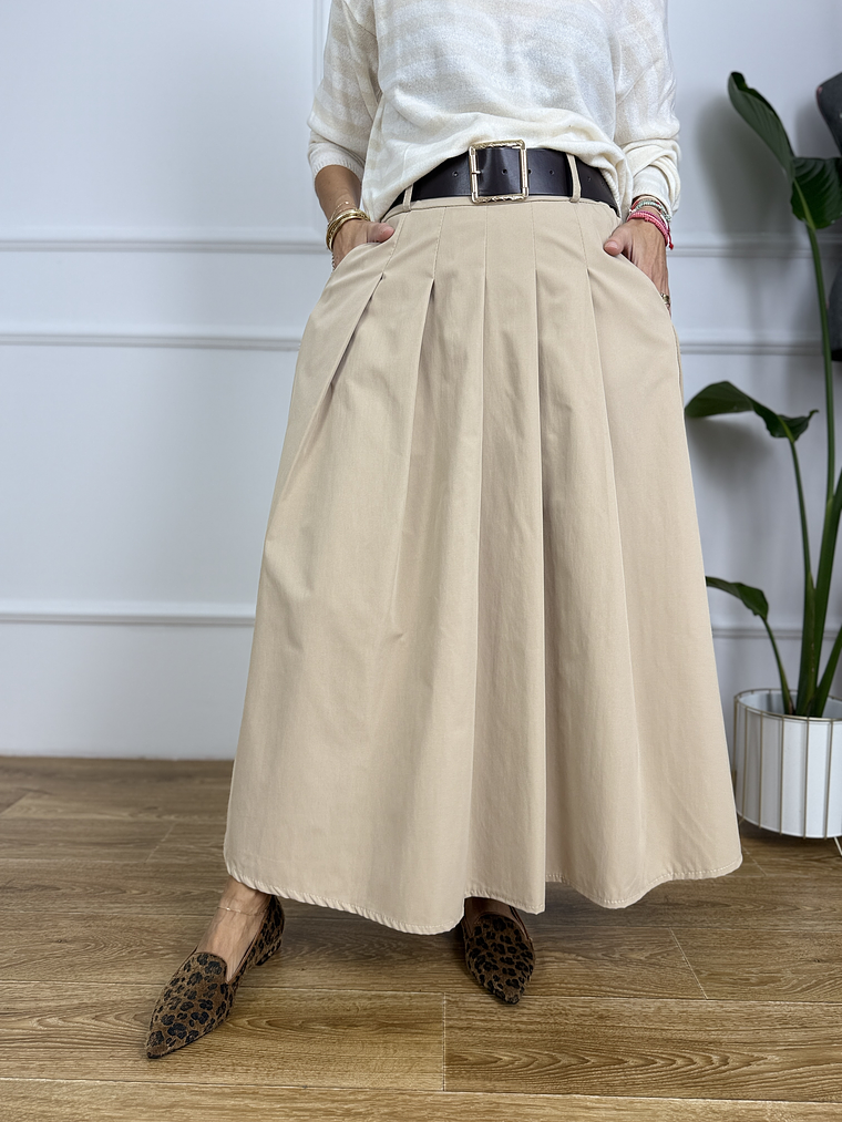 Bold Theory Skirt 12773 Beige 3