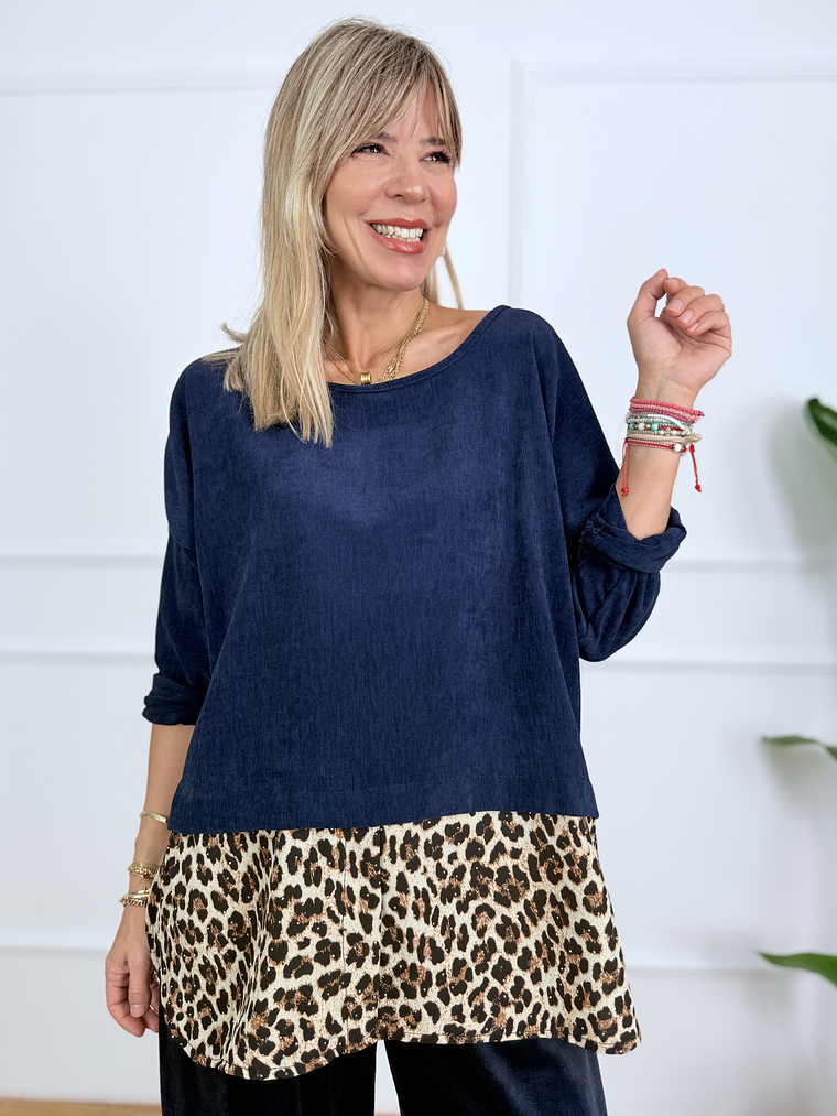 Wild Grace Sweater 59100 Prussian Blue 1