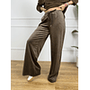 BALANCE VELVET PANTS 16331 BROWN  