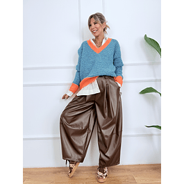 Modish Mingle Pants 13119 Brown