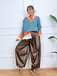 Modish Mingle Pants 13119 Brown - thumbnail 1