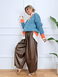 Modish Mingle Pants 13119 Brown - thumbnail 2