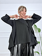 Knitta Blouse 125157 Black  - thumbnail 2