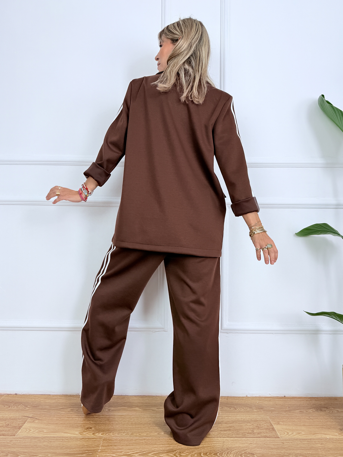 Saphyr Suit 9527 Brown 3