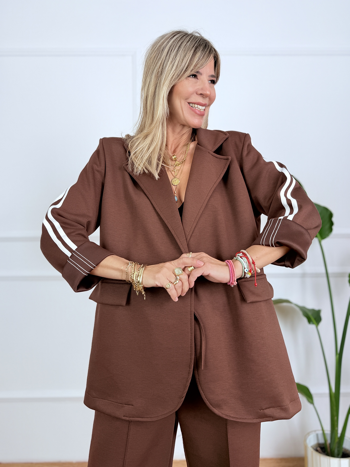 Saphyr Suit 9527 Brown 4