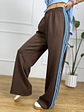 Fabric Flair Pants 25509 Light Blue/Brown - thumbnail 4