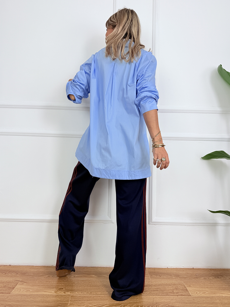 Fabric Flair Pants 25509 Dark Blue 3