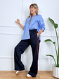 Fabric Flair Pants 25509 Dark Blue - thumbnail 1