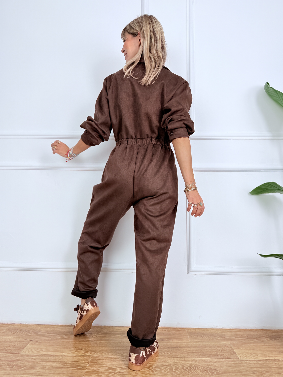 Onepiece Muse Jumpsuit 58401 Brown 3