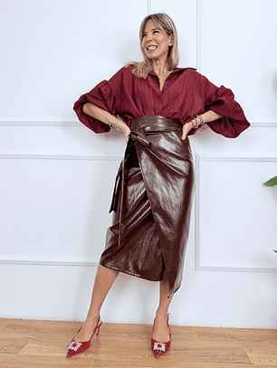 Valerie Skirt 59031 Burgundy