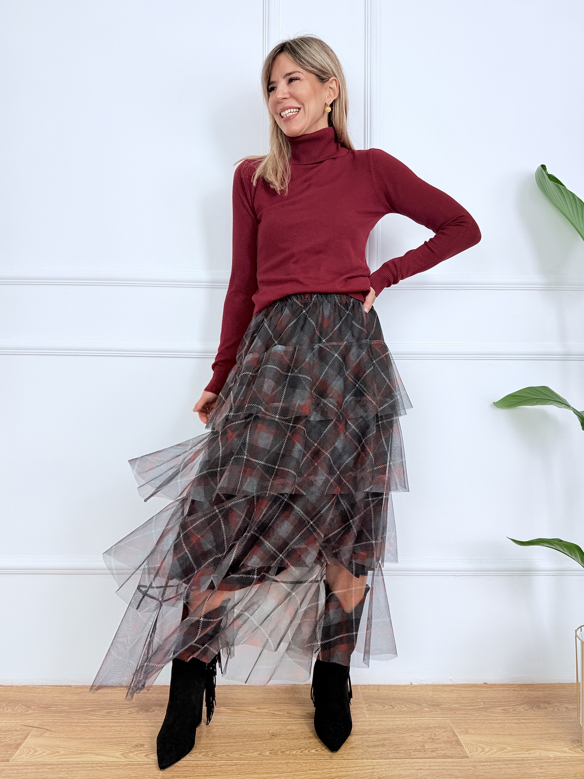 Wicket Sweater ZS5010 Wine 3