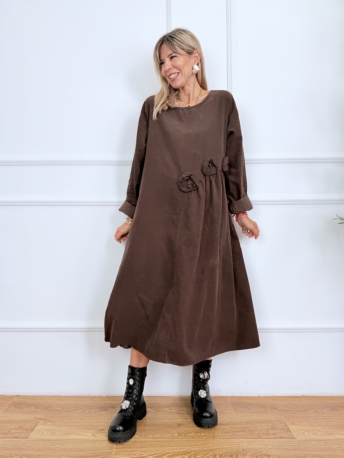 Rory Dress 82277 Choco  1