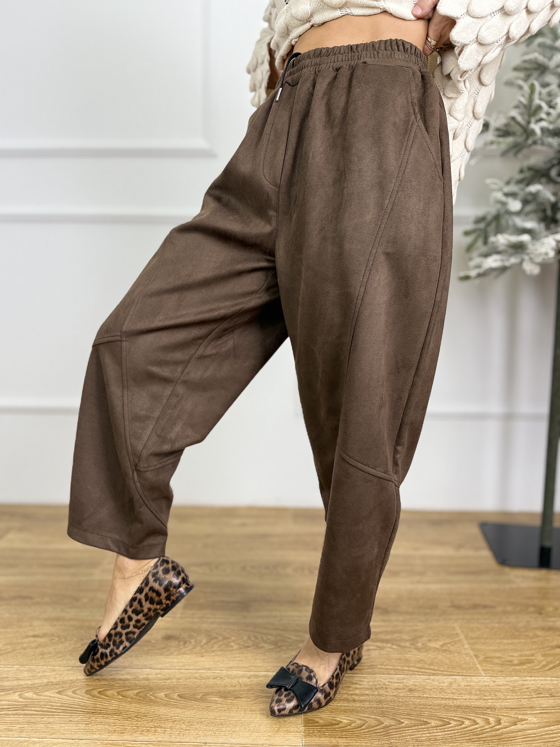 Jalin Pants 25033 Brown 4