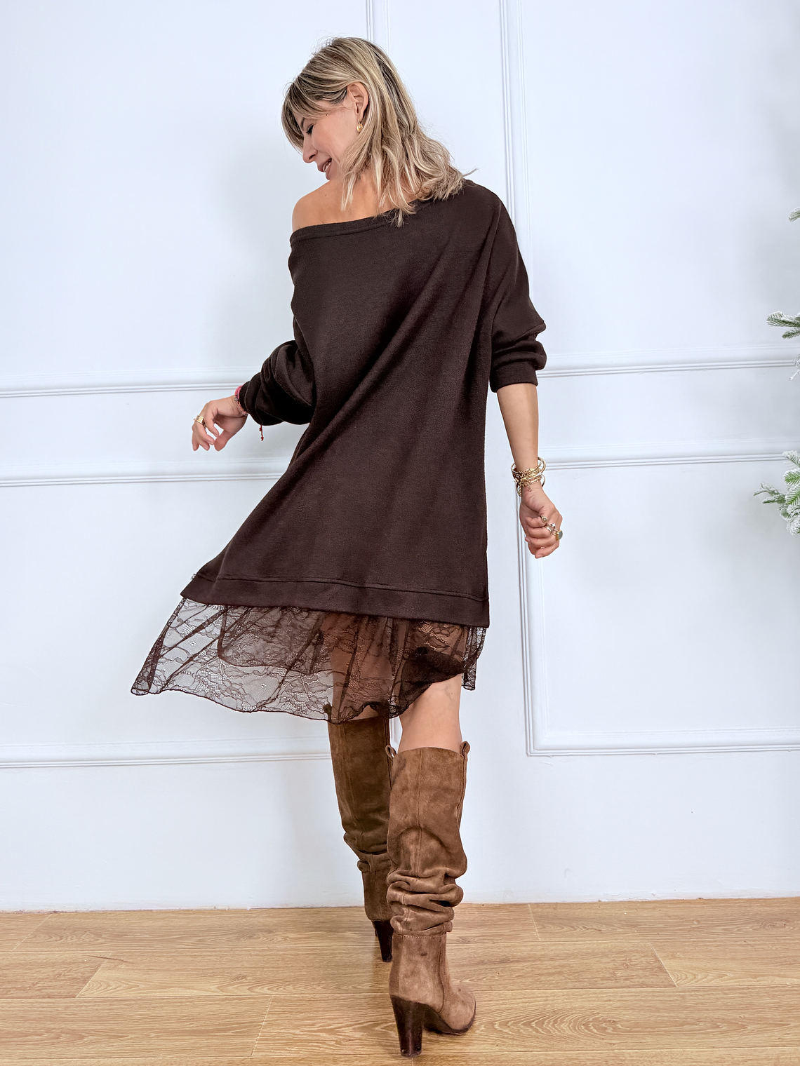 Briar Dress 4815 Choco 3