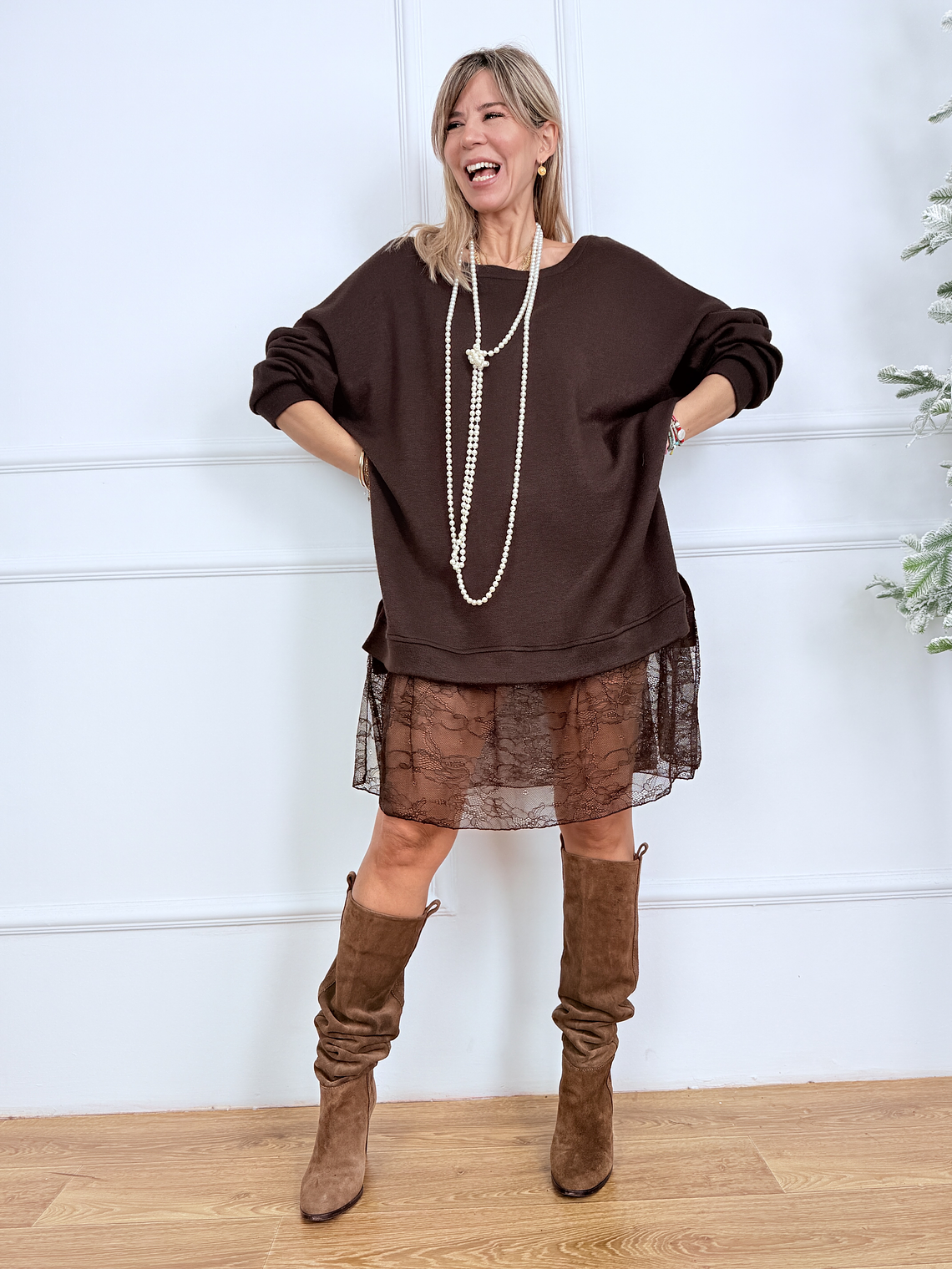 Briar Dress 4815 Choco 1