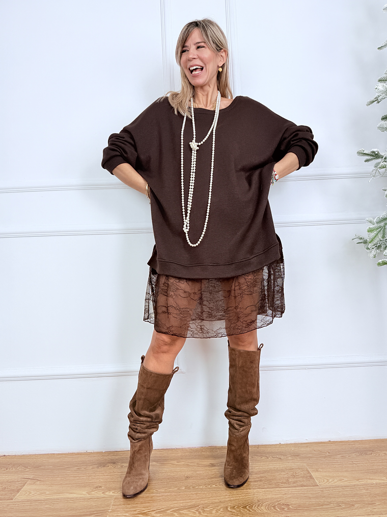 Briar Dress 4815 Choco 1