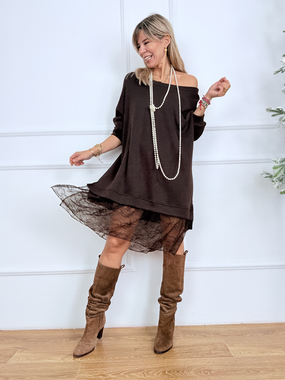 Briar Dress 4815 Choco 2