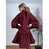 Onox Dress 18751 Burgundy