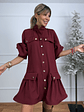 Onox Dress 18751 Burgundy - thumbnail 4