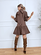 Onox Dress 18751 Brown - thumbnail 3