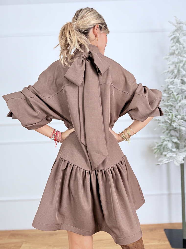 Onox Dress 18751 Brown 5