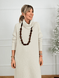 Rowan Dress 20531 Ivory - thumbnail 3